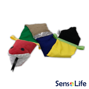 Die sensorische Schlange – Gewichtsspielzeug für Kinder (2 kg)