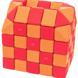 Magnetische Würfel JollyHeap® - Orange/Rot