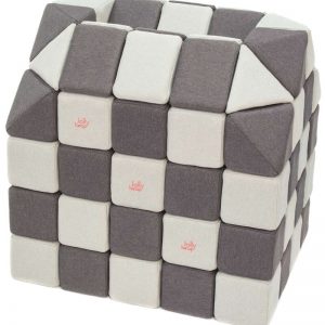 Magnetische Würfel JollyHeap® - Weiß/Grau