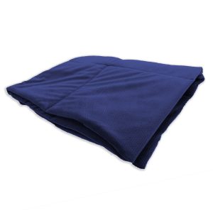 Gewichtsdecken DELUXE - Navy blau