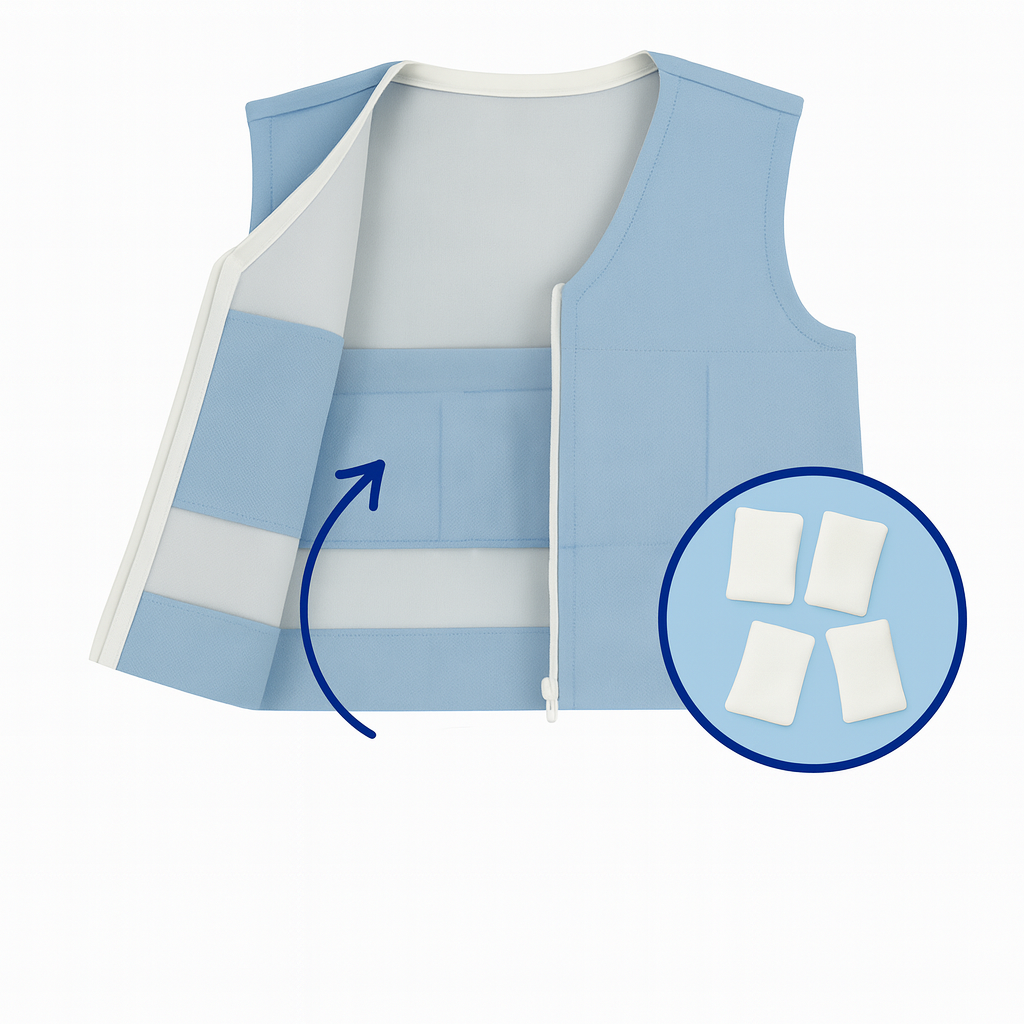 Gewichtswesten für täglichen Gebrauch - S - 1,20 kg – Bild 10